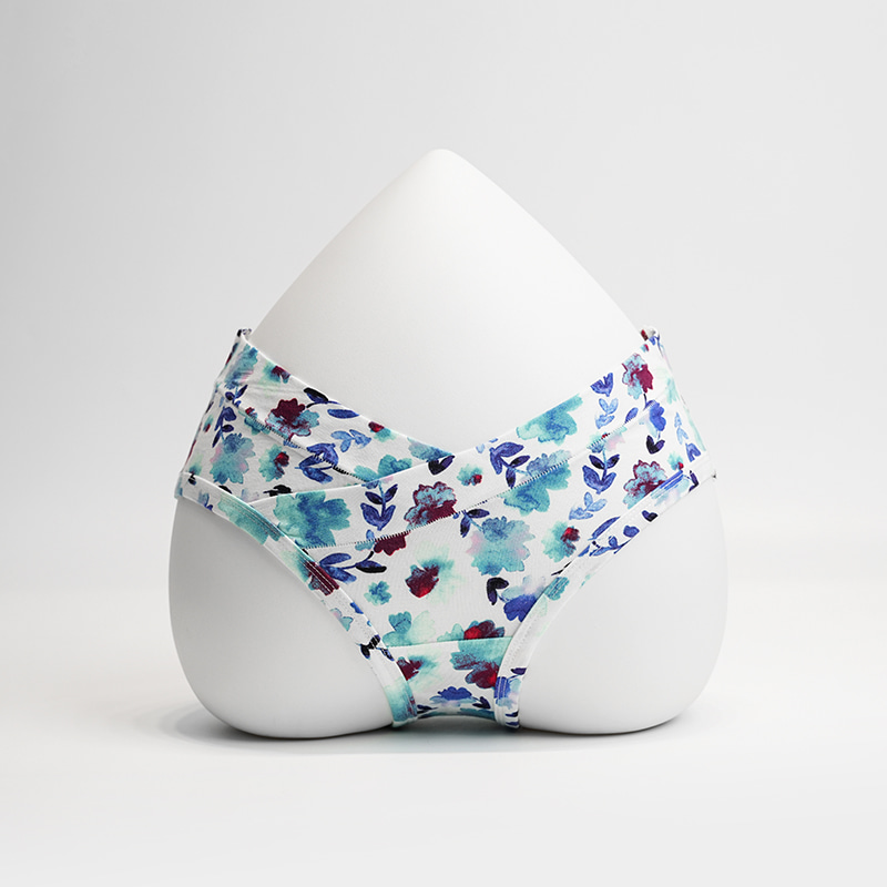 Bambus viskose trykt barsel trusser