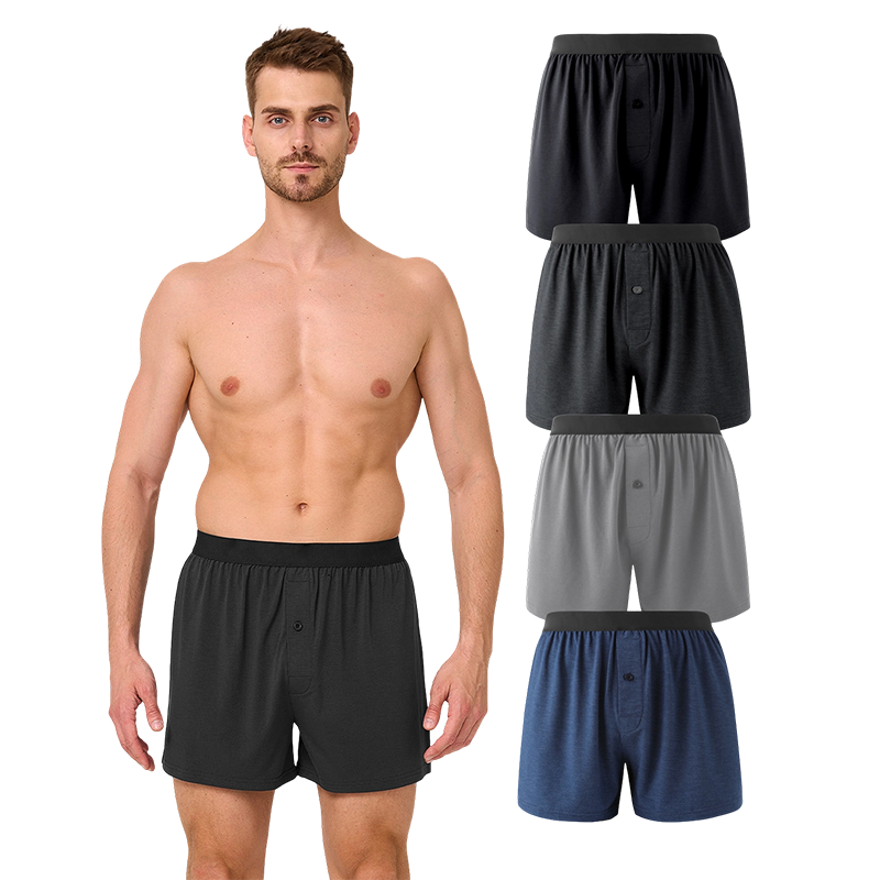 Boxershorts til mænd med løs pasform