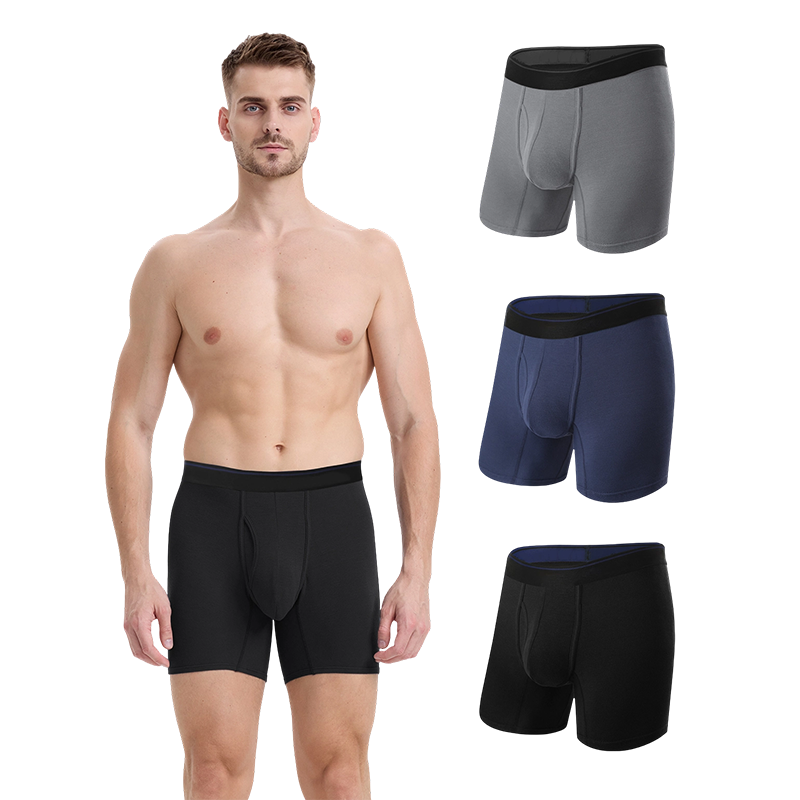 Mesh kølende boxershorts til mænd